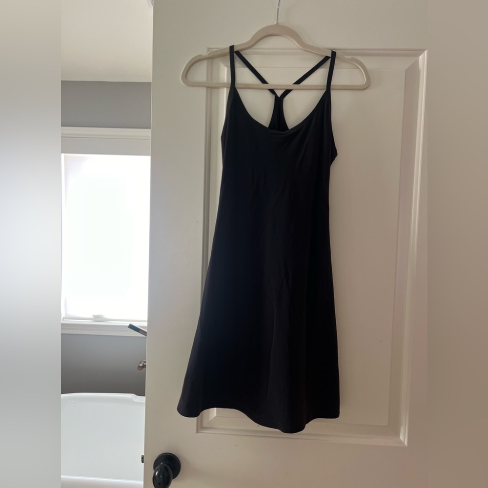 Outdoor voices black exercise dress